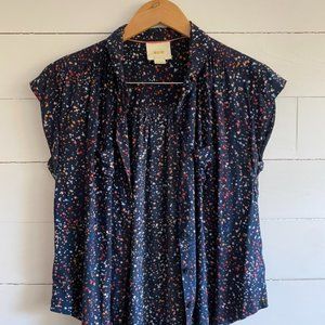 Anthropologie Maeve Raffine Blouse